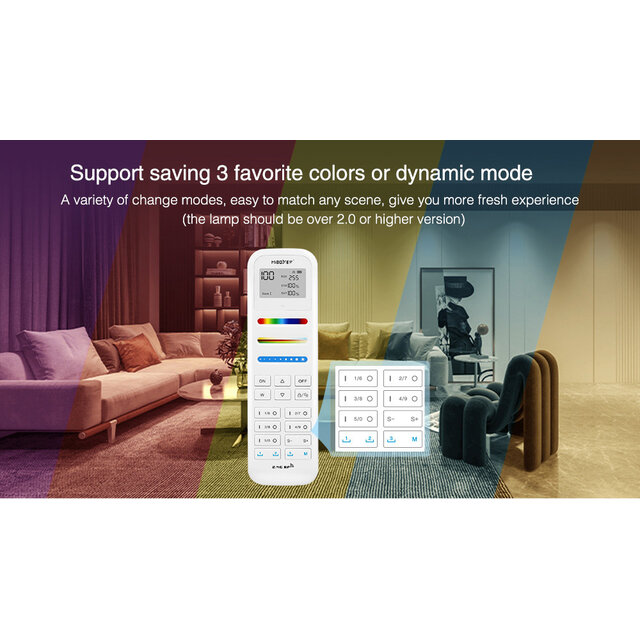 LED strip afstandsbediening - 100 zones - Miboxer FUT100