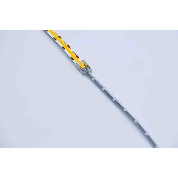 Luksus LED connectoren  5mm COB LED strip klik connector 1 zijdig draad - soldeervrij  - ip20