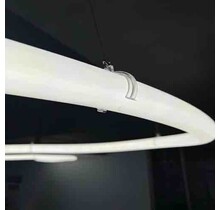 360 graden 22mm Neon Flex LED strip 24 volt 2700 kelvin extra warm wit 9,6W 1000LM IP65 – 5 meter