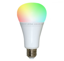 Instelbare E27 LED lamp 12watt RGB+CCT (RGBCCT & 2700K-6500K)