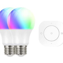 Zigbee E27 LED lamp RGBCCT - 2 stuks Duo Pack
