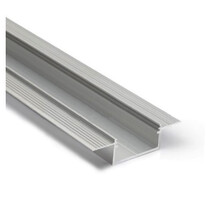 Trimless inbouw LED stuc profiel met afdekking 33,4 mm x 15,9 mm – XL29TrimlessALU