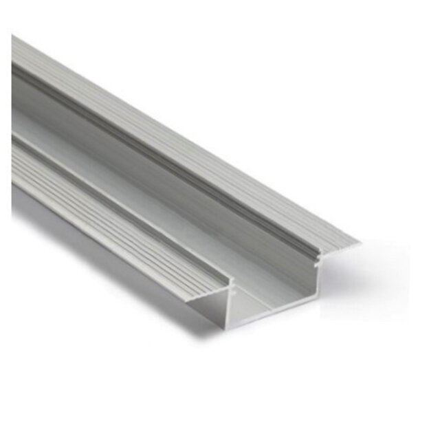 Trimless inbouw LED stuc profiel met afdekking 33,4 mm x 15,9 mm – XL29TrimlessALU