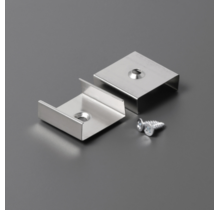 Montageklem voor LED profiel  20INBOUW  WIT-ZWART-ALU