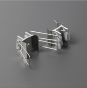 Plafond montageklem / veer voor LED profiel  20INBOUW-ZWART Plafond montageklem / veer voor LED profiel  20INBOUW  WIT-ZWART-ALU