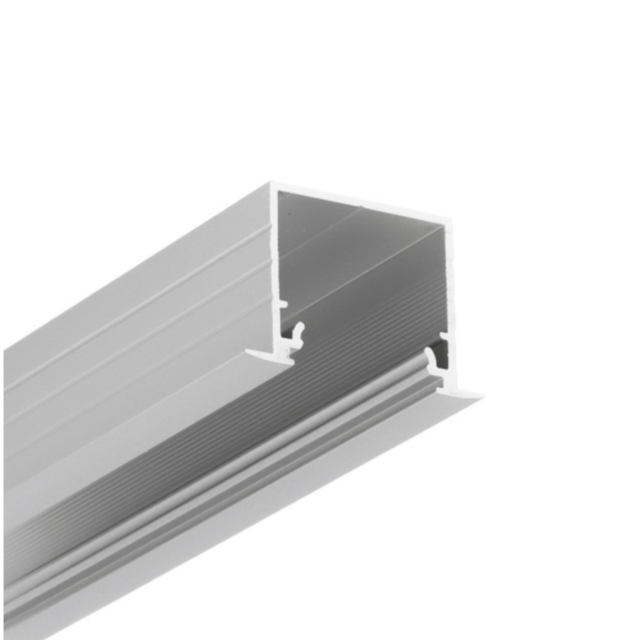 LED inbouw profiel met afdekking 30mm X 20,4mm – 20INBOUW-ALU