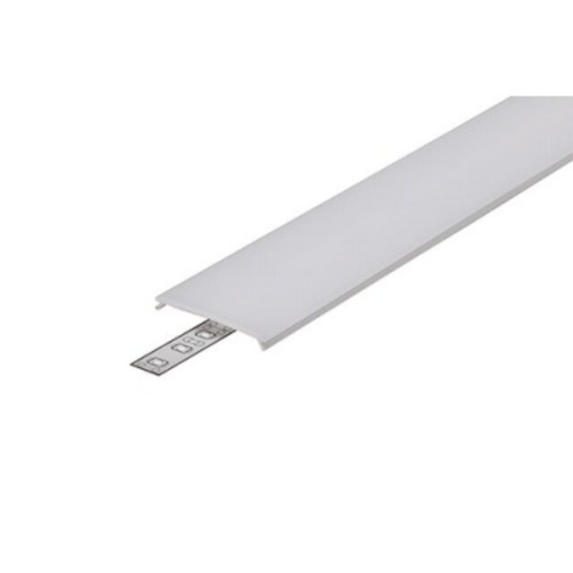 Trimless inbouw LED stuc profiel met afdekking 21 mm x 23,2 mm – XL28TrimlessALU
