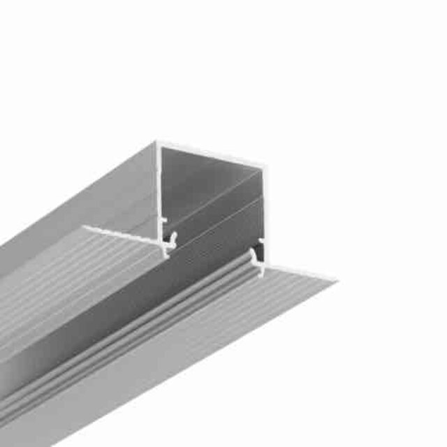 Trimless inbouw LED stuc profiel met afdekking 21 mm x 23,2 mm – XL28TrimlessALU