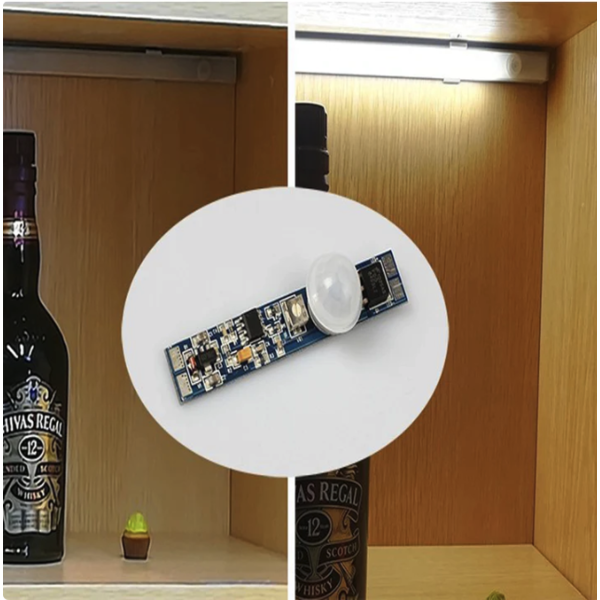 Luksus LED PIR sensoren LED profiel PIR sensor instelbaar - SPIR002T