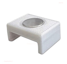 Magnetische montageklem voor wit LED profiel 02WIT, 05WIT