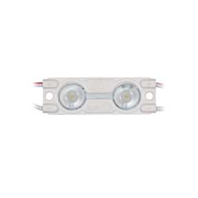 LED module 12v 0,48w warm wit 3000k IP67 – MW-MLD-2835-2WW-LENS - 50 stuks