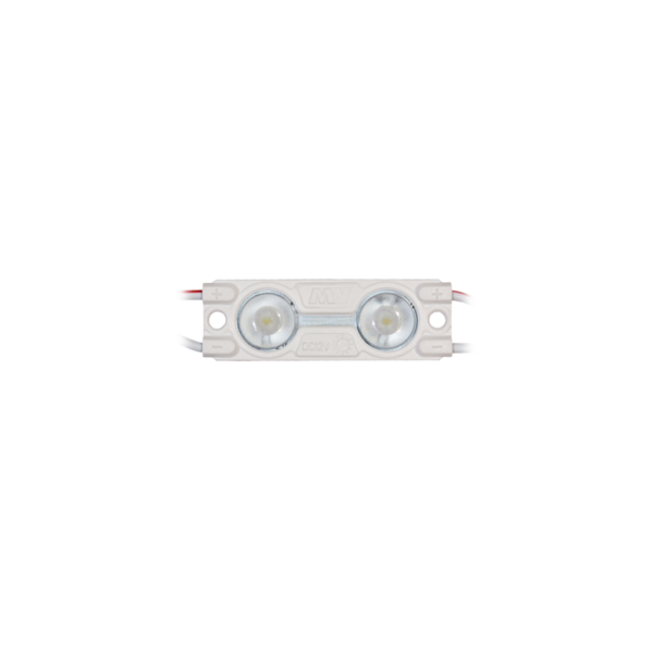 Luksus - LED module LED module 12v 0,48w warm wit 3000k IP67 – MW-MLD-2835-2WW-LENS - 50 stuks