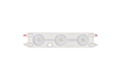 LED module 12v 0,72w natuurlijk wit 4000k IP67 – MW-MLD-2835-3NW-LENS-4000K - 40 stuks