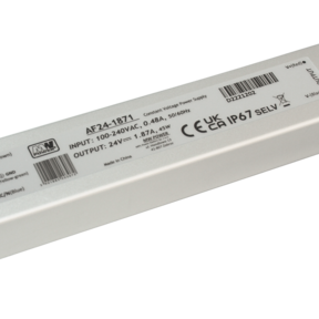 LED voeding 45W 24VDC 1,87A CV – Waterdicht IP67 –AF24-1871