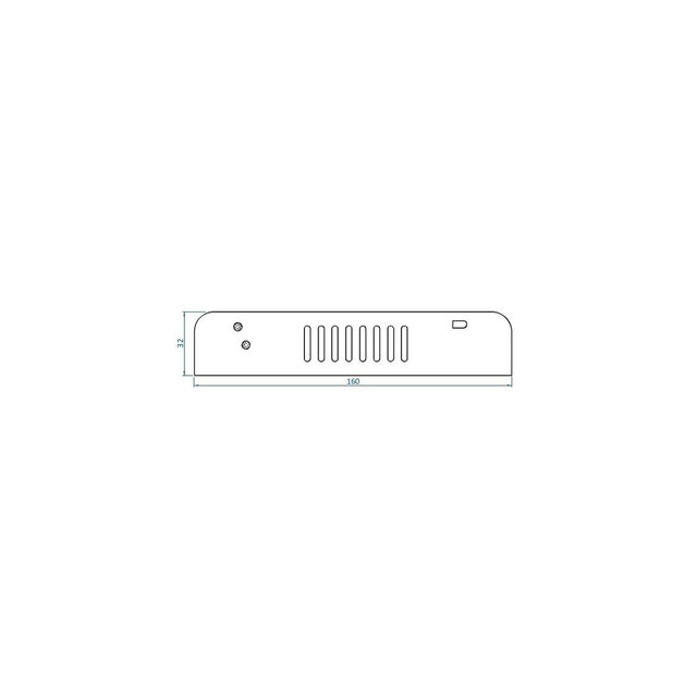 LED voeding 12v 80w 6,7 Ampère - IP20 - ADLS-80-12 12J125C01