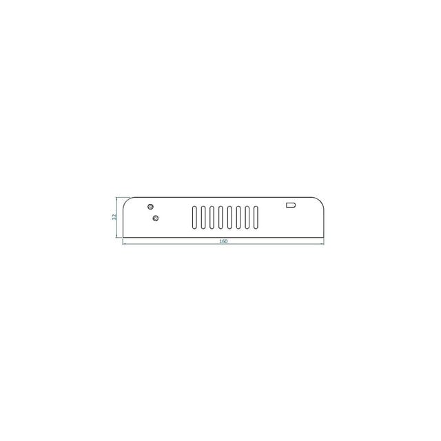 LED voeding 12v 60w 5 Ampère - IP20 - ADLS-60-12 12j124D01