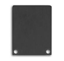 2 x LED profiel eindkappen inclusief schroeven - XL04.C2 - ZWART