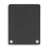 2 x LED profiel eindkappen inclusief schroeven - XL04.C3 - ZWART