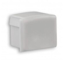 Eindkap zonder kabeldoorvoer LED profiel Slim04wit