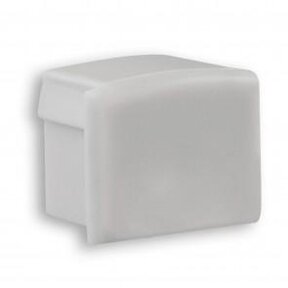 Eindkap zonder kabeldoorvoer LED profiel Slim04wit