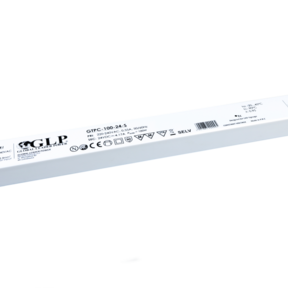 SLIM LED voeding 100 watt 24 volt 4,17 Ampère – IP20 – compact – GLP - GTPC-100-24-S