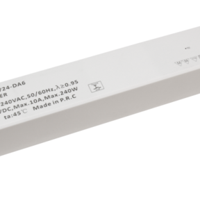 SLIM Dali dimbare LED voeding 240 watt 24 volt 10 Ampère – IP20 – compact - FTPC240V24-S-DA6