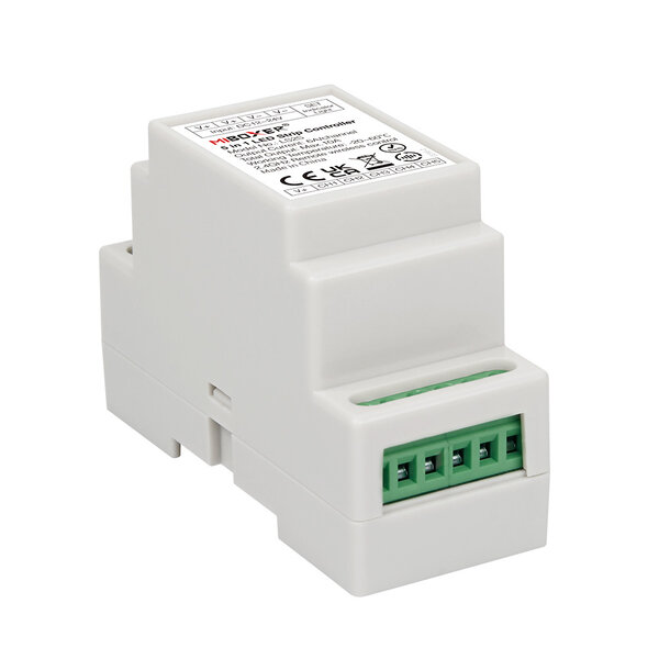 Miboxer Draadloze Din rail 5 in 1 multi functionele LED controller - Miboxer LS2S