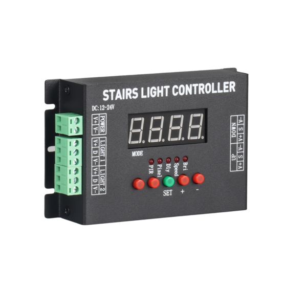 Traptrede LED verlichting LED traptrede controller 16 treden