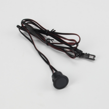 Zwarte LED inbouw sensor touch dimmer voor enkel kleurige LED strips – STD004B