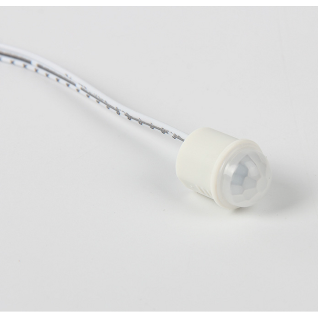 Mini LED PIR bewegingssensor - wit - 14mm - 12V 48W / 24V 96W - SPIR006A