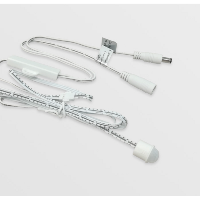 Mini LED PIR bewegingssensor - wit - 14mm - SPIR006A