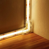 COB LED strip klik connector hoek - soldeervrij - 90 graden connector COB - ip20