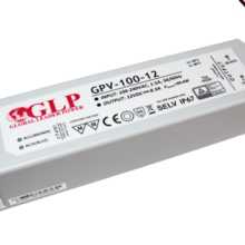 LED voeding 100W 12VDC 8,30A CV - Waterdicht IP67 - GLP GPV-100-12