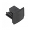 Luksus 3-fase LED Eind stop 3-fase rails zwart