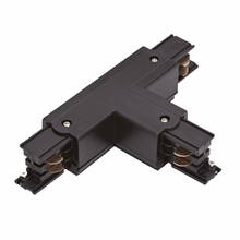 3-fase rails t stuk connector zwart