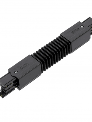 3-fase rails Interne flexibele connector zwart
