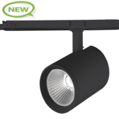 3- fase rail spot Zwart 30W 38° 3 FASE CRI97