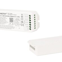 2 in 1 Zigbee + 2,4ghz LED controller 48 volt enkel kleurige / dual white LED strips te bedienen - FUT037ZP+