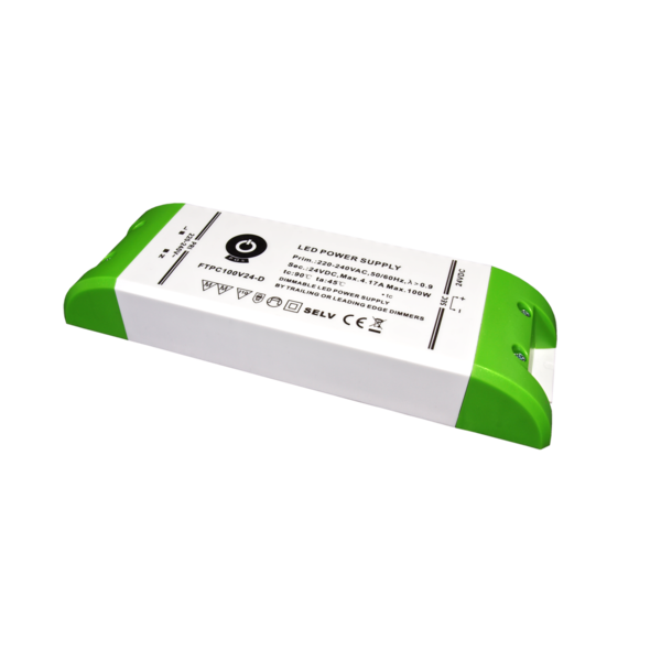 Luksus LED voeding Dimbare LED voeding 24v 100w - IP20 - Fase afsnijding - FTPC100V24-D