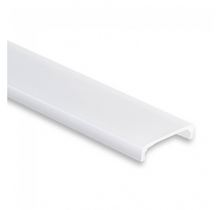 6 meter opaal LED profiel klikafdekking 16,80 mm breed - 15ALU 05.1ALU 05.1WIT 05.1ZWART