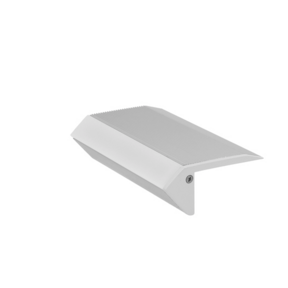 LED trapprofiel inclusief opaal klikafdekking 58,9mm x 27,5mm – B12ALU
