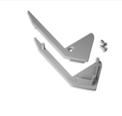 Eindkap set van 2 t.b.v. traptrede LED profiel B12ALU