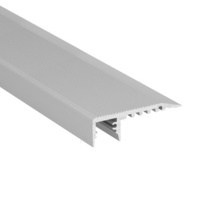 LED trapprofiel inclusief opaal klikafdekking 46,6mm x 14,1mm – M10ALU