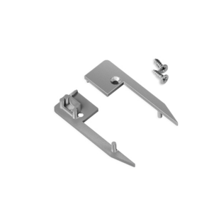 Eindkap set van 2 t.b.v. traptrede LED profiel M10ALU