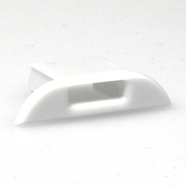 17.1wit eindkap met kabeldoorvoer