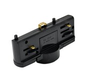 3-fase spanningsrail adapter zwart