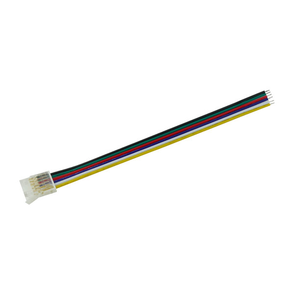 Luksus LED connectoren  RGBCCT LED strip connector 1 zijdig – soldeervrij – klik connector – 12mm 96 LED's