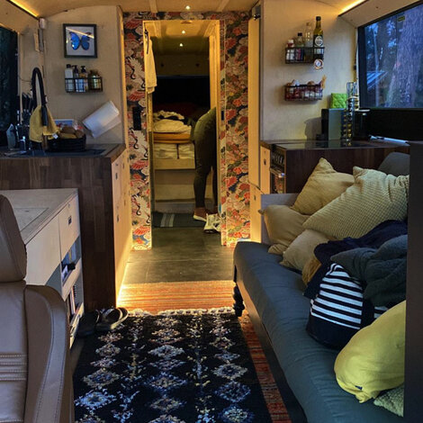 Camper LED strip verlichting te Nieuwegein 