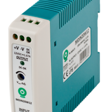 DIN Rail LED voeding 20 watt 12 volt 1,67 Ampère – IP20