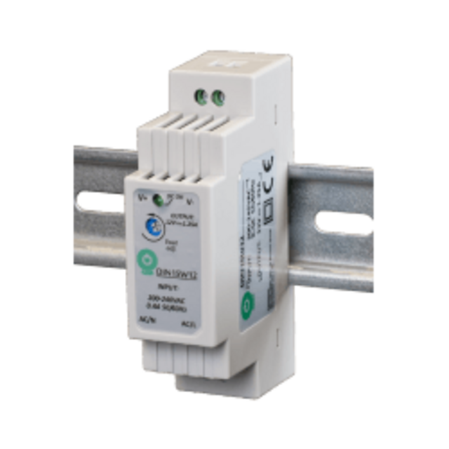 DIN Rail LED voeding 15 watt 12 volt 1,25 Ampère – IP20